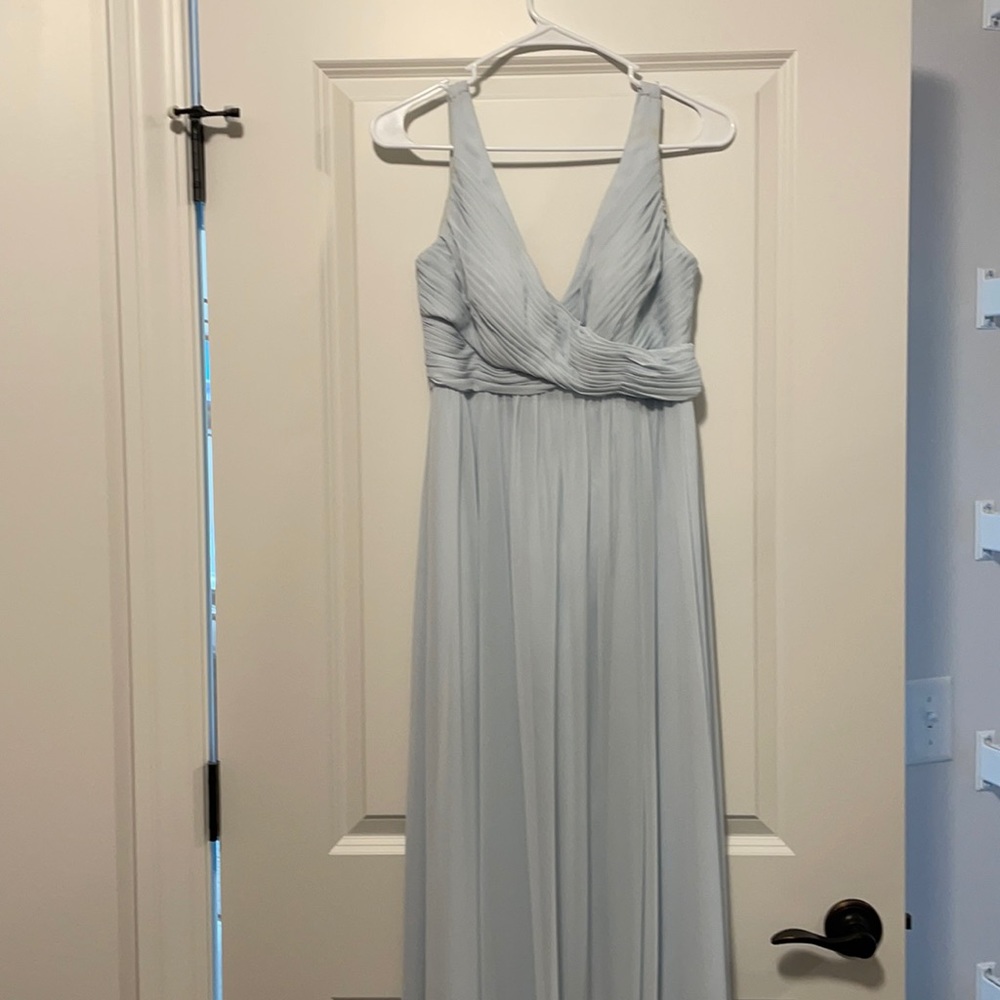 Bridesmaids dress. Light blue